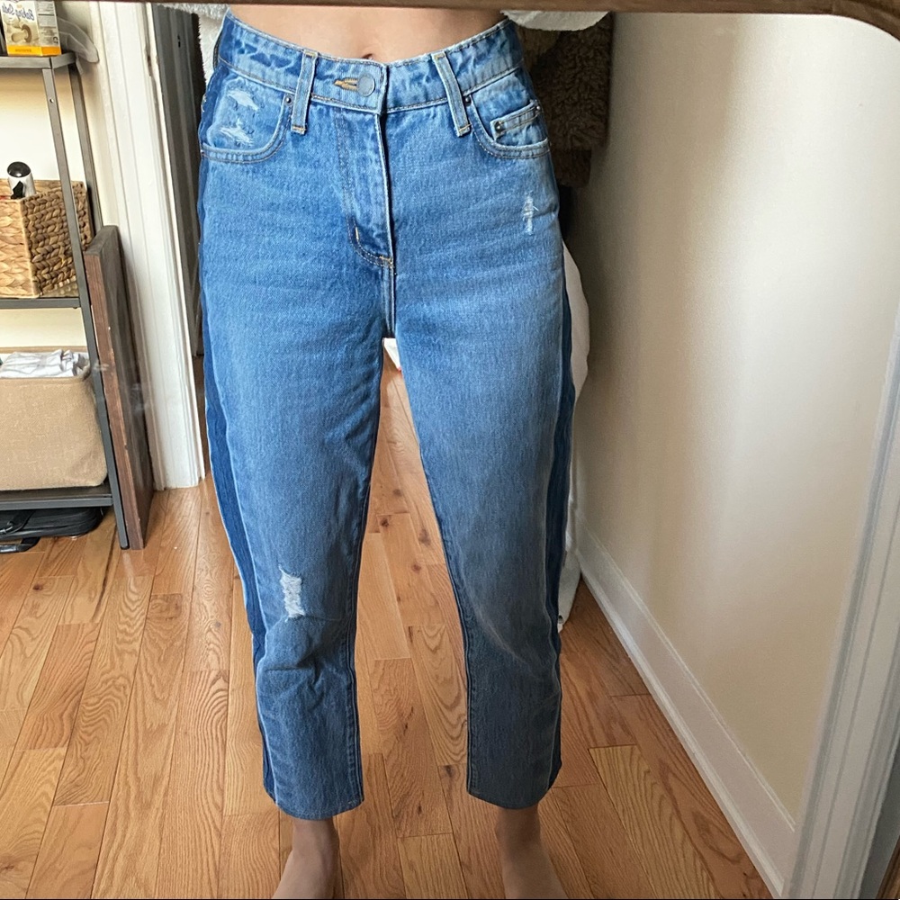 Carmar Blue Stripe Jeans